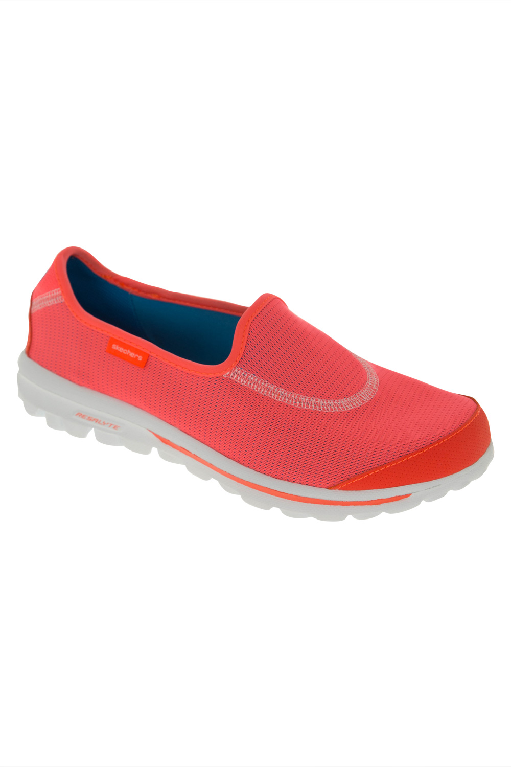 skechers go walk recovery coral