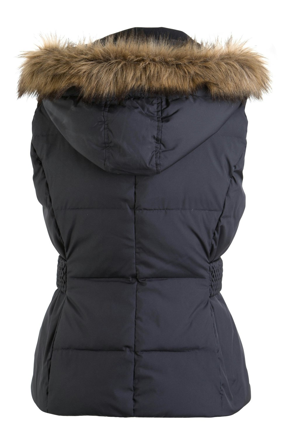 Esprit clothing Fur Hood Vest - Womens Vests - Birdsnest Fashion Clothing