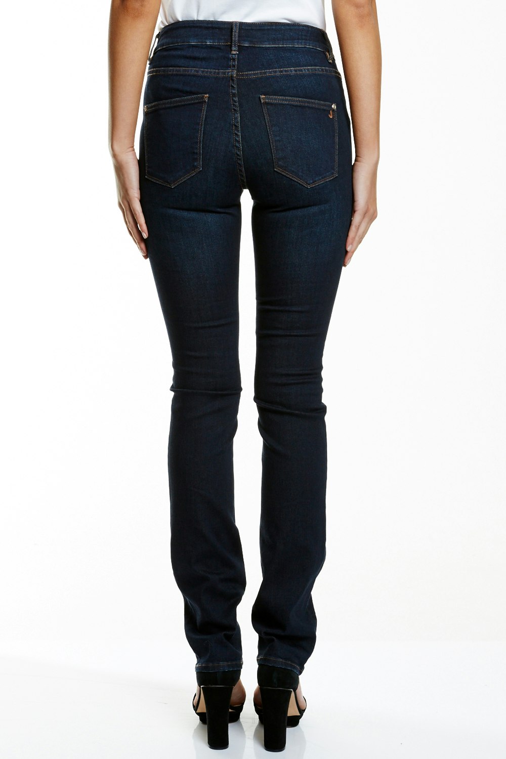 JAG clothing High Rise Slim Straight Jean - Womens Straight Jeans ...