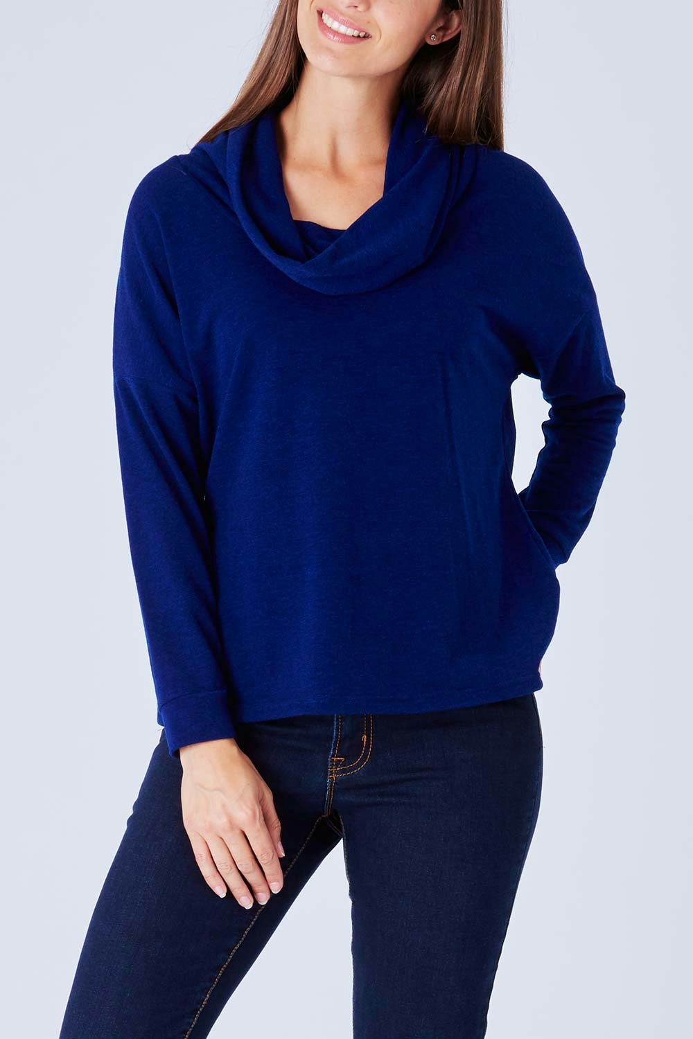 bird keepers The Cowl Neck Knit - Womens Jumpers at Birdsnest Fashion