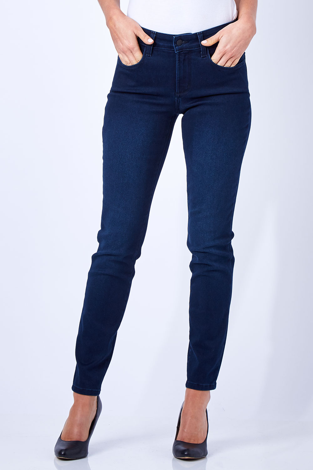 Buy LRWEY Back Zipper Women Denim Thick Premium Jean Jeggings - Ladies Day  Smart Casual Long Sculpted High Rise Pull On Elasticated Waist Stretch  Cotton Trouser Legging Online at desertcartINDIA