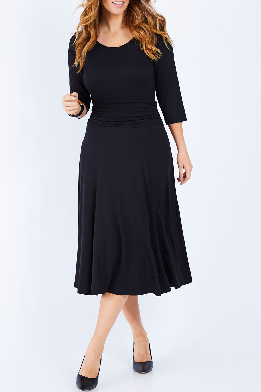 fit and flare midi dress australia